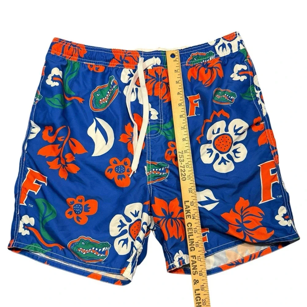 Wes & Willy University Of Florida Gators Floral Swim Trunks